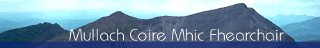 Mullach Coire Mhic Fhearchair Title Image