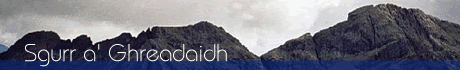 Sgurr a' Ghreadaidh Title Image