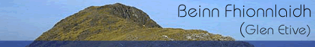 Beinn Fhionnlaidh [Glen Etive] Title Image