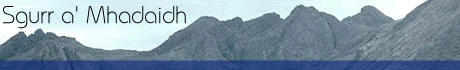 Sgurr a' Mhadaidh Title Image