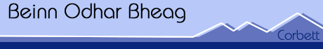 Beinn Odhar Bheag Title Image