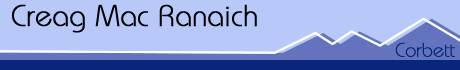 Creag Mac Ranaich Title Image