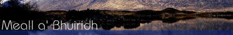 Meall a' Bhuiridh Title Image
