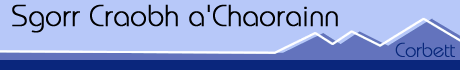 Sgorr Craobh a' Chaorainn Title Image