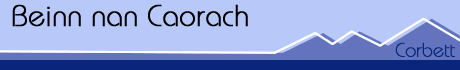 Beinn nan Caorach Title Image
