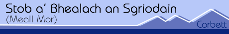 Stob a' Bhealach an Sgriodain Title Image