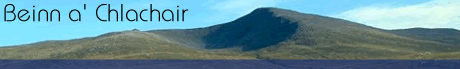 Beinn a' Chlachair Title Image